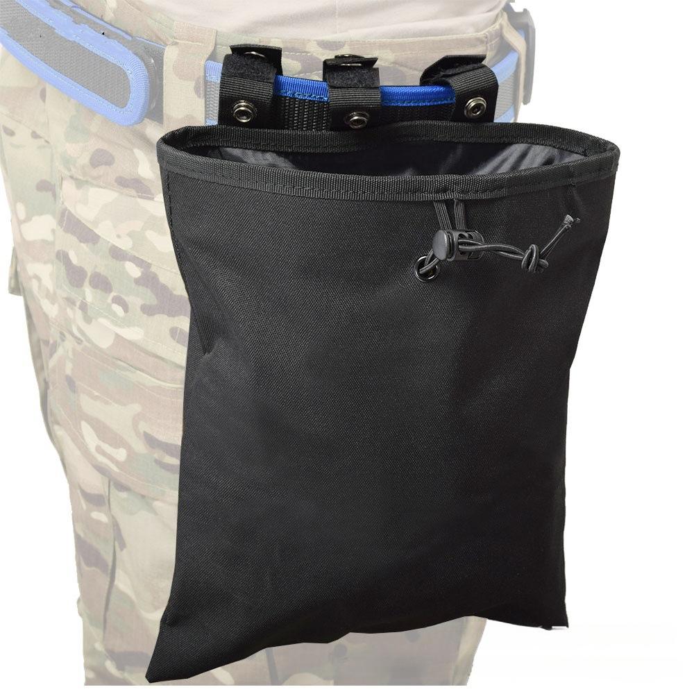 Molle Abwurftasche Taktische Magazin-Rückgewinnungstasche Kordelzug Magazin-Recycling Aufbewahrungspack Outdoor Jagdausrüstung Hüfttasche Utility