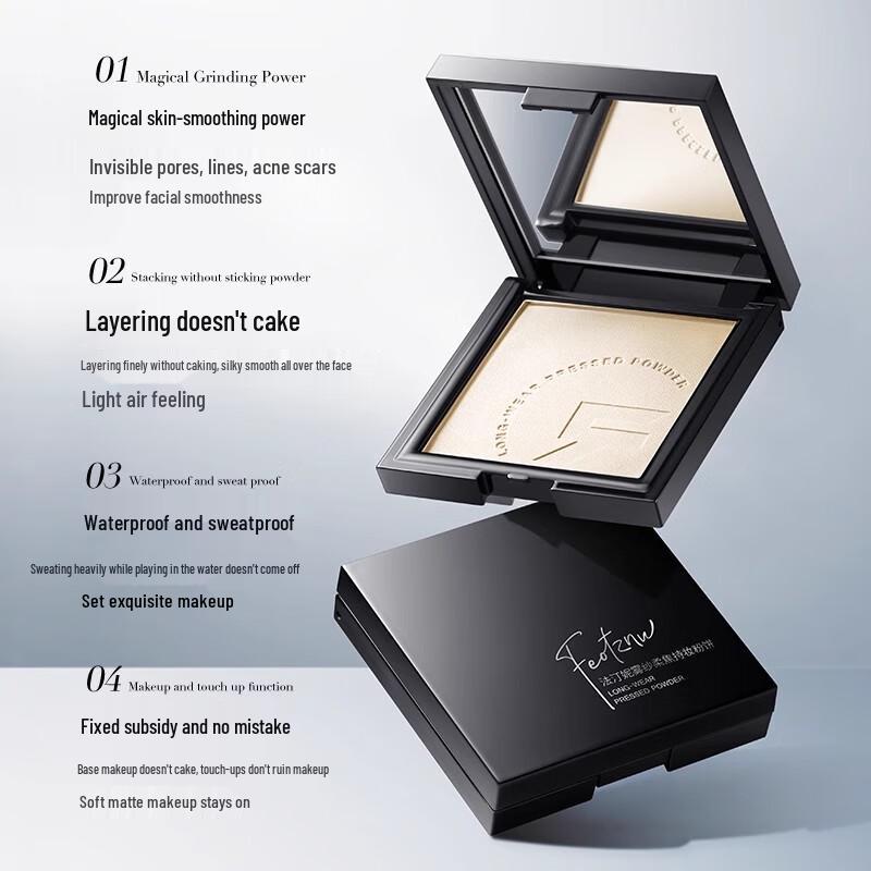 Feotznw Oil Control Setting Pressed Powder