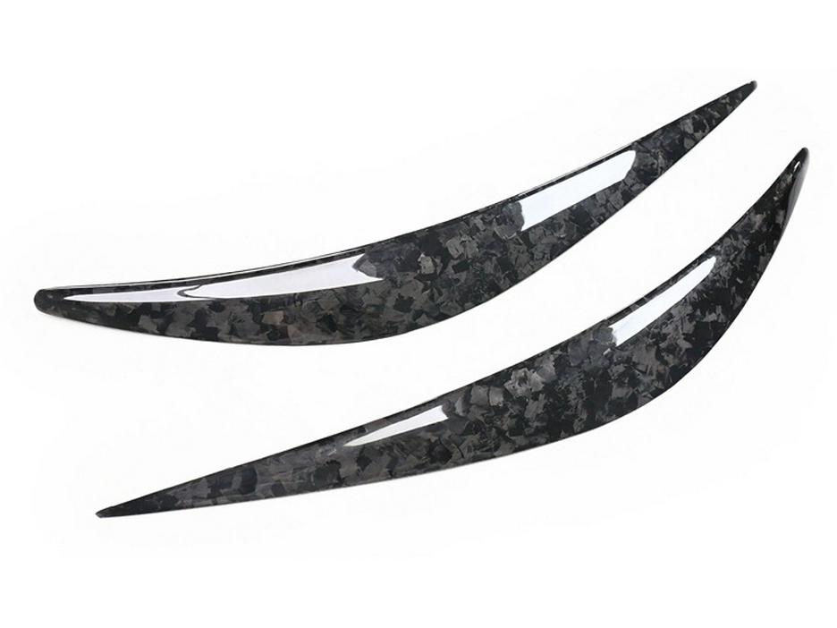 Infiniti Q50/Q50L Carbon Fiber Headlight Eyebrow Stickers - Bestseller