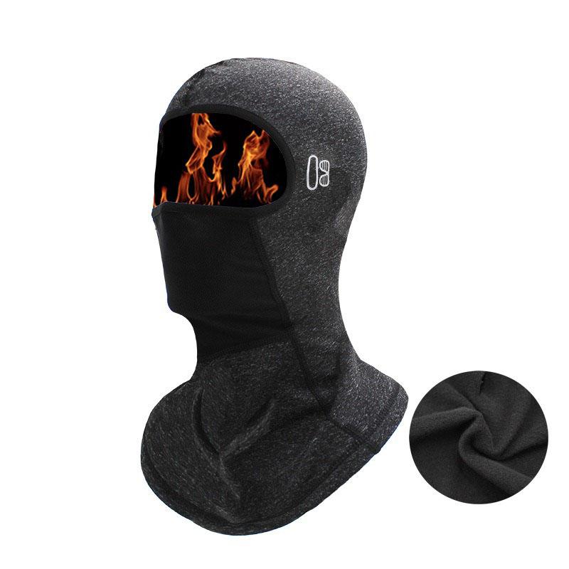 Masque Facial de Cyclisme Thermique d'Hiver Cagoule Couvre-Tête Coupe-Vent Doublure de Casque de Moto Thermique Chaud Vêtements de Tête de Sport d'Extérieur