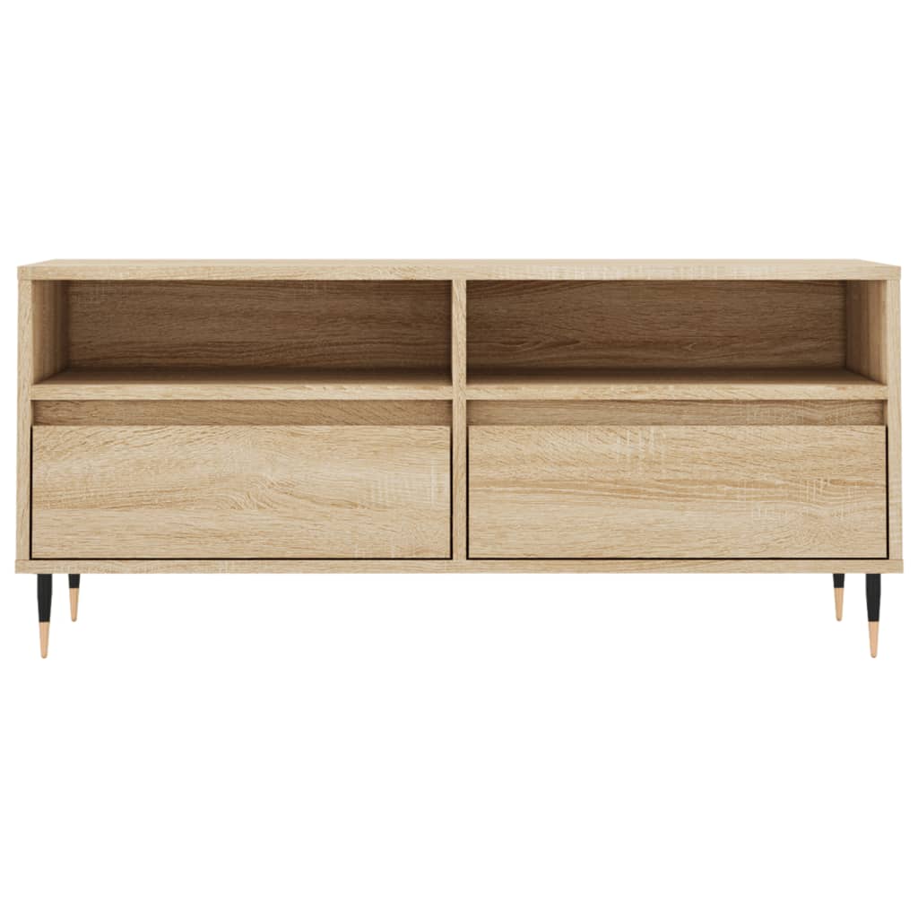 Szafka Pod Tv, Dąb Sonoma, 100X34,5X44,5 Cm