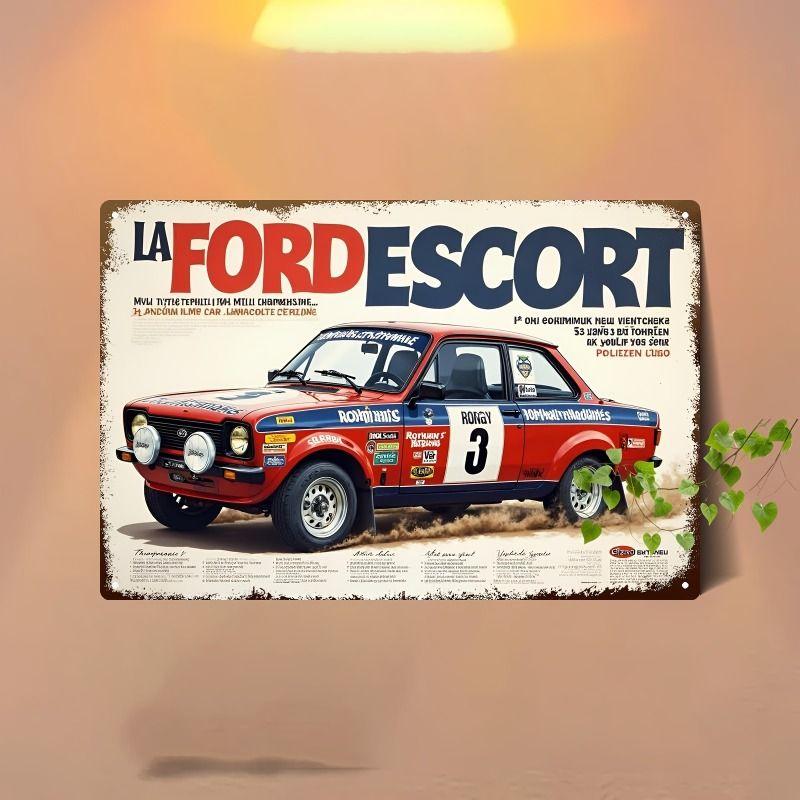 Automotive Metal Decorative Painting: Gifts for Car Lovers Garage Home Style