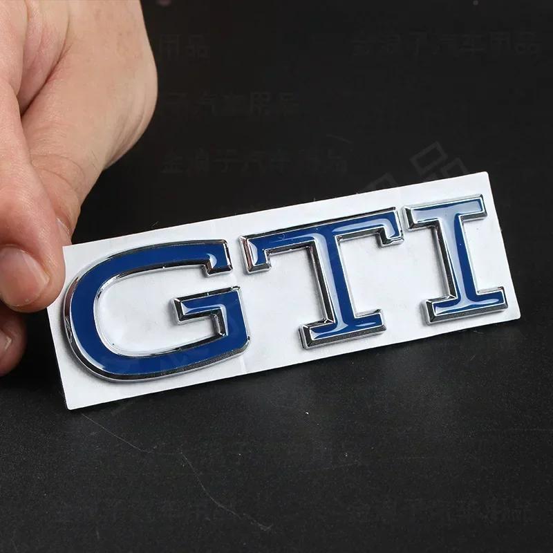 New R Emblem Car Metal Body Tail Trunk Sticker Accessories For Volkswagen VW GTI Rline Polo Golf MK8 Touareg Passat Magotan CC zd0