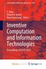 The Inventive Computation and Information Technologies : Proceedings of ICICIT 2022 Book