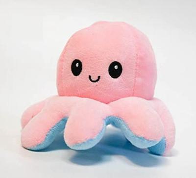 Pluszowa zabawka ośmiornica dwustronna, Różowa, Touhou, 4 sztuki, 20 cm, Wyprodukowano w Japonii [Zdjęcie rzeczywistego produktu]