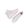 Converse All Star Lift Fashionable Durable High-top Skate Shoes for Women In White