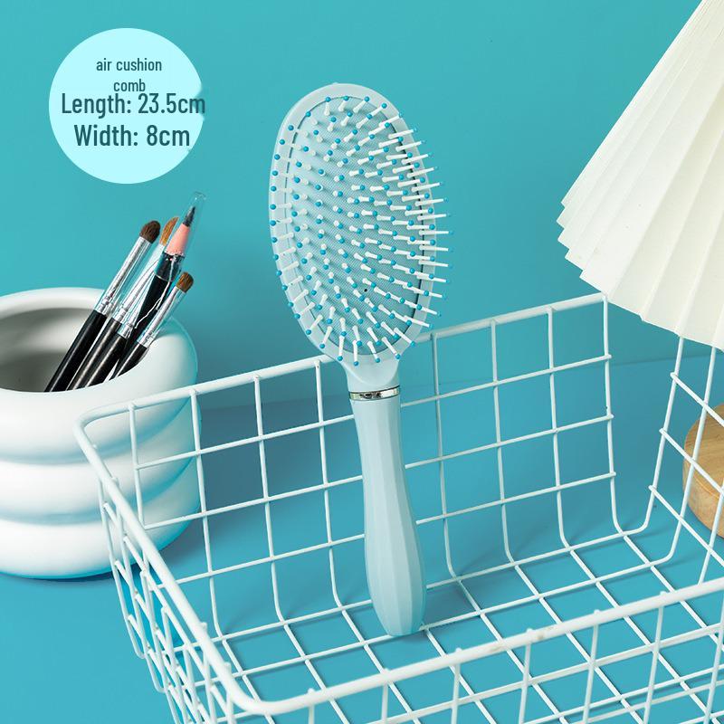 Women's Rib Comb for Root Volume & Styling: High Crown, Long & Curly Hair Massage, Large Curved Design.