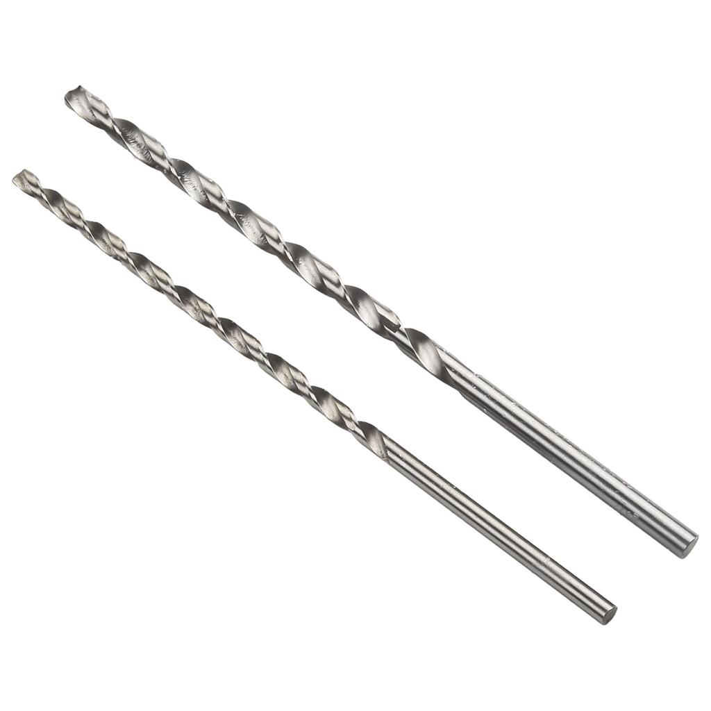 10Pcs Extra Long HSS High Speed Steel Drill Bit Set 2mm 3mm 3.5mm 4mm 5mm Bits Twist Drill Power Tool Accessories