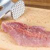1PC Double-Sided Meat Tenderizer - Aluminum Alloy Steak Hammer for Christmas Kitchen & Restaurant