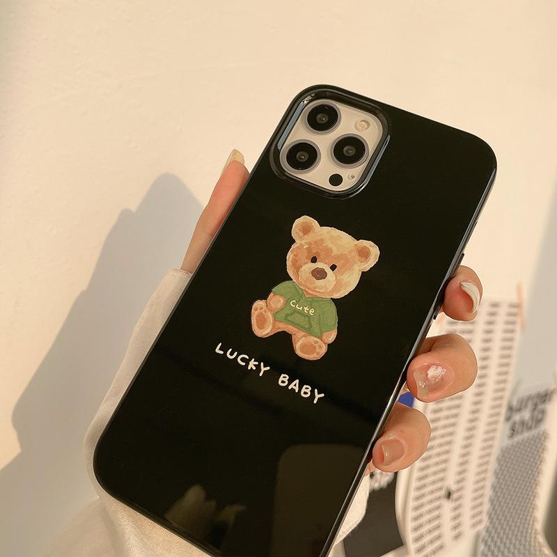 

Cartoon 16 Suitable for IPhone 15 Apple 12promax Mobile Phone Case 13 Shiny Xr Silicone 11 Soft Case 16promax