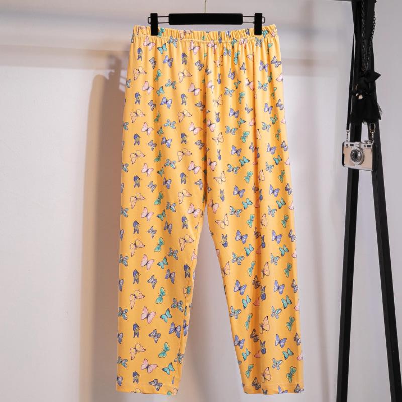 Plus Size Women's Cute Pajama Set 2025 - Pure Cotton Long Sleeve Top & Pants