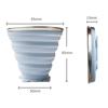 Folding Cup Foldable Telescopic Silicone Water Bottle Outdoor Travel Water Copa