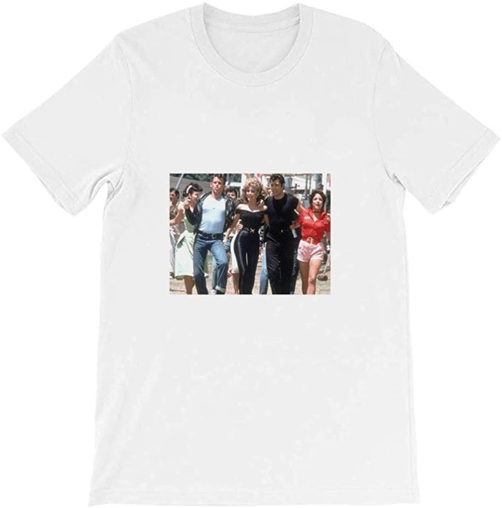

Grease John Travolta Oliviaton John Years 80 Telefilm Musical Vintage Girls T-Shirt