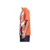 Adidas Originals Trefoil Large Logo Graffiti Short Sleeve T-Shirt Men Tops Orange DV3286