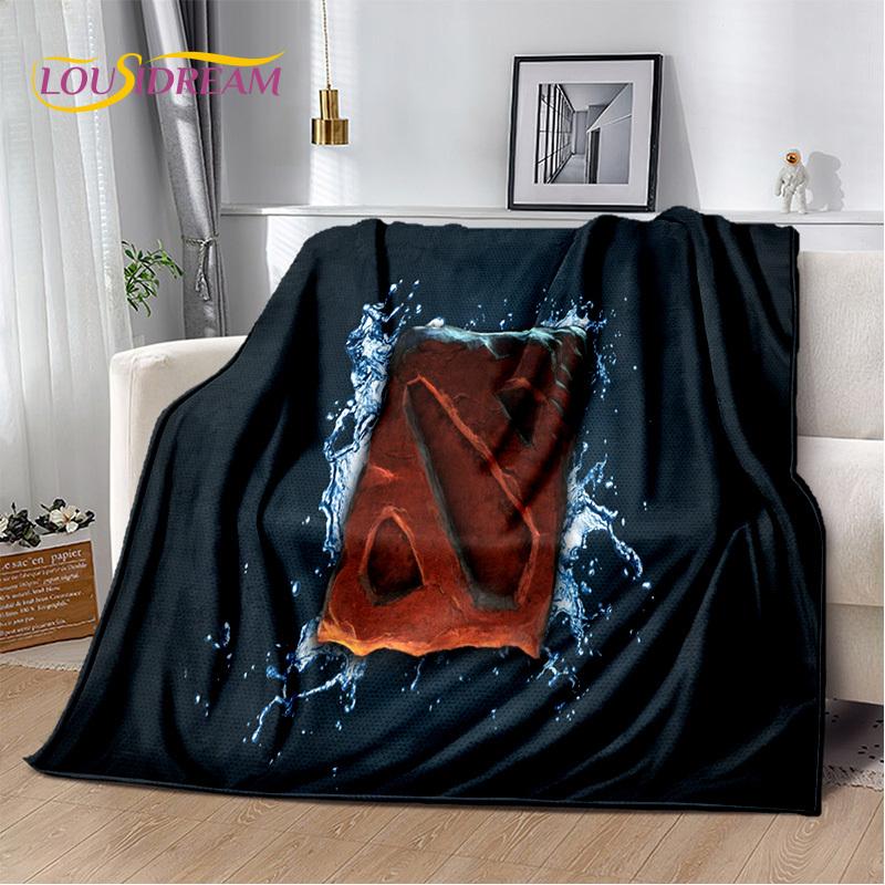 RPG Dota2 Klassiker Spiel Gamer Decke, Weiche Überwurfdecke für Zuhause Schlafzimmer Bett Sofa Picknick Reise Büro Ruhe Decke Kinder