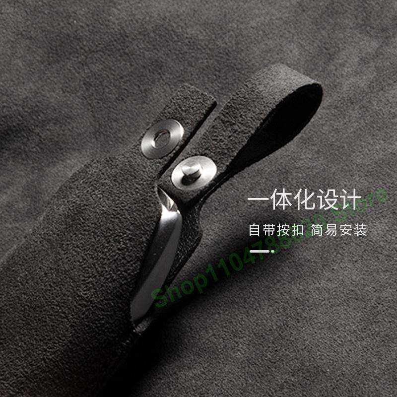 For Great Wall Haval H6 H5 Big Dog H7 Raptor H9  F7 M6 H2 Alcantara Car Key Case Bag Shell Buckle Suede Cover Keychain