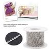 SS12 5yardCelsiusroll   Rhinestone Chain   Fashion Golden Close Cup Chain Apparel Accessories