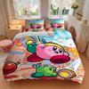 3pcs Bedding Set Kirby Includes 1 Comforter + 2 Pillowcases, Without Pillow Inserts, Soft Comfortable, Lightweight Breathable, Printed Home