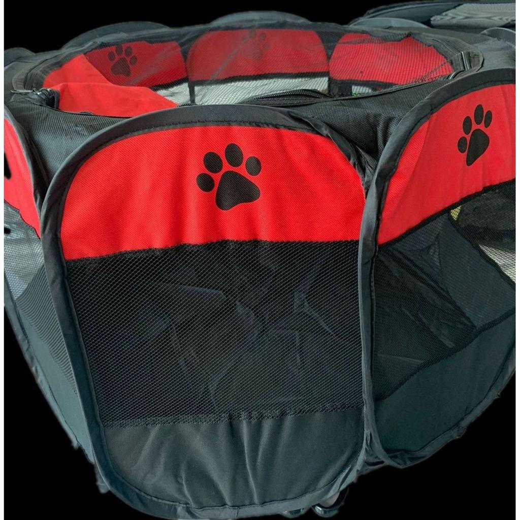 Cuccia Pieghevole per Cani Gatti Recinto Ottagonale per Animali Domestici Tenda per Animali