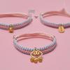 Pet Collar: Hand-Woven Red Rope Necklace with Longevity Lock for Cats and Dogs - Attracts Wealth and Fortune