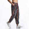 Pantaloni Casual da Uomo Estate Autunno Pantaloni con Stampa Farfalle Vestibilità Larga Vita Elastica con Coulisse Alla Moda e Comodi