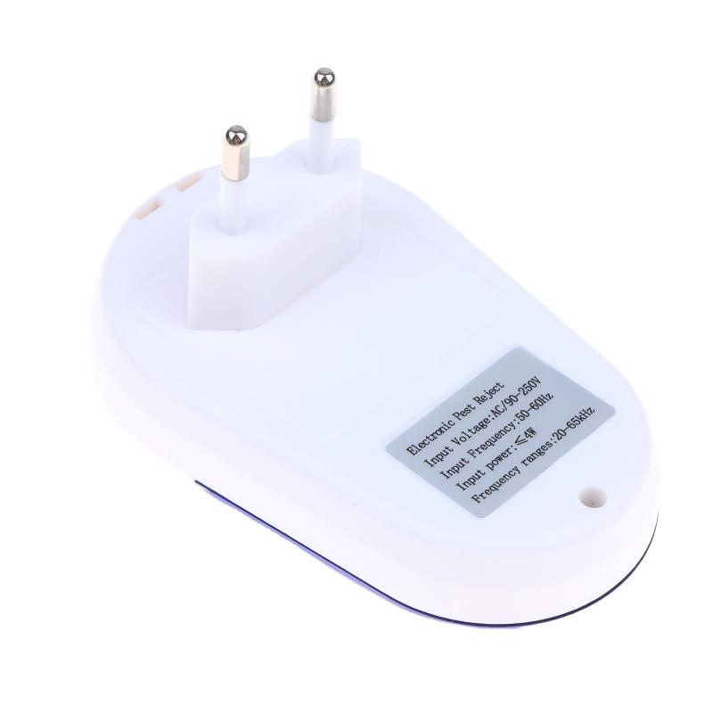 

Ultrasonic Mosquito Repellent Night Light Household Pest Control Device Repels Moths Spiders Cockroaches Ants EU