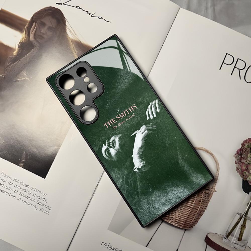 THE SMITHS Rock Ban Phone Case For Samsung Galaxy S26 S25 S24 S23 S22 S20 S21 Edge Ultra Plus Fe Colored Silver Cover