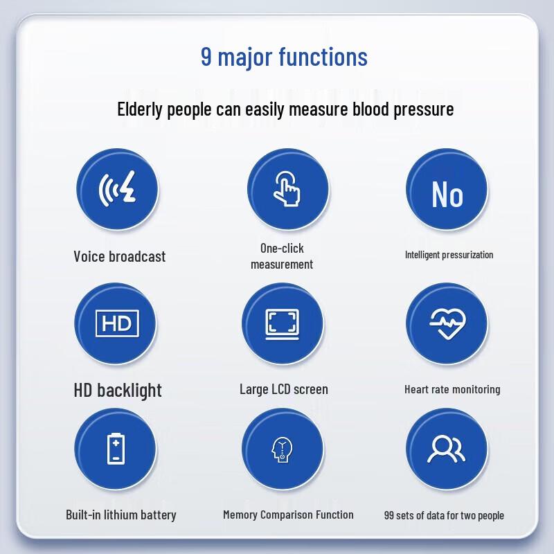 Westinghouse Upper Arm Electronic Blood Pressure Monitor
