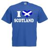 I Love Heart Scotland Adults Mens T Shirt