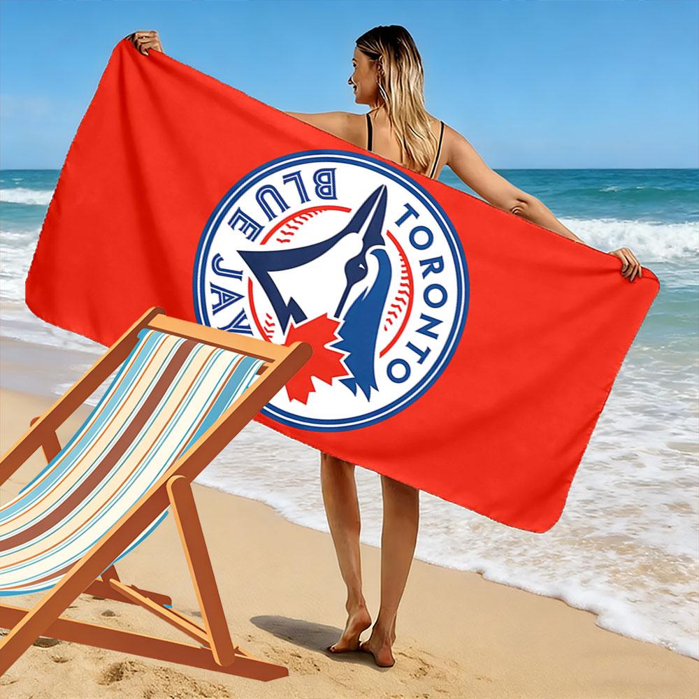 Toronto Blue Jays Logo Towel A must-have beach towel for beach travel
