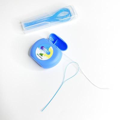 Dental Floss Threader Dental Traction Line Oral Cleaning For Crown Brace Bridge Implant Hoop Threading Braces Steel Traction