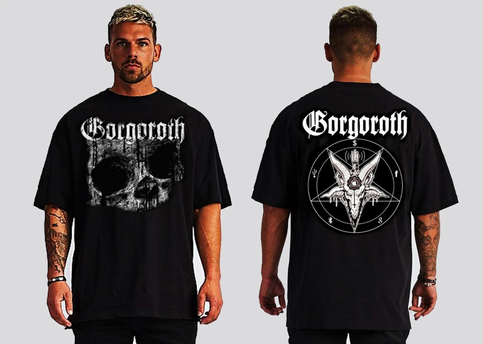 Gorgoroth black metal short Sleeve front and back print XL
