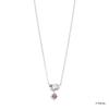 THE KISS Disney Princess Box with Message Ariel Diamond Necklace 40cm [The Kiss] DI-SN521DM [Disney Collection] [Original Card] Women's