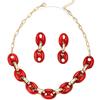 Fashion Necklace Earrings For Women Ladies