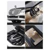 1/24 Benz Maybach S600 Legering Metall Bilmodell Formgjutna Metall Leksaksfordon Bilmodell Hög Simulering Ljud och Ljus Leksak för Barn Gåva