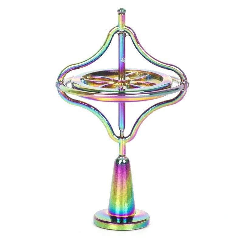 

Gyroscope Relieve Stress Ease Plaything Fidgeting Roller Gyro Antistresse Hand Spinning Top Relaxation Alloy Attention Concentration