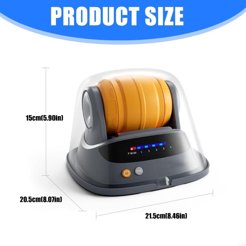 Educational DIY Stone Polishing Machine With Electric Roller For Kids Hands On