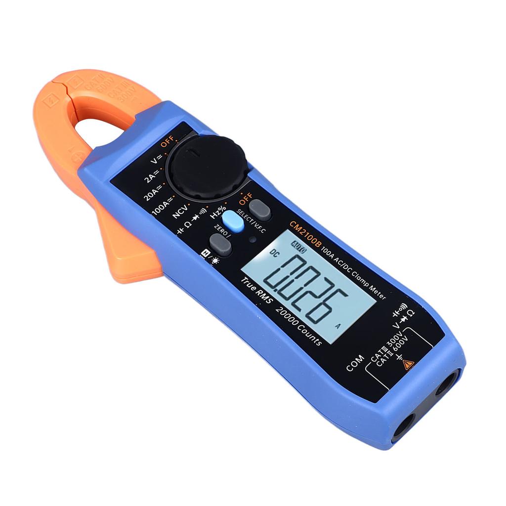 Bluetooth Zangenmultimeter Digital AC DC Strom Spannungsmessgerät mit VFC Überlastschutz True RMS Test 20000 Zählwerte