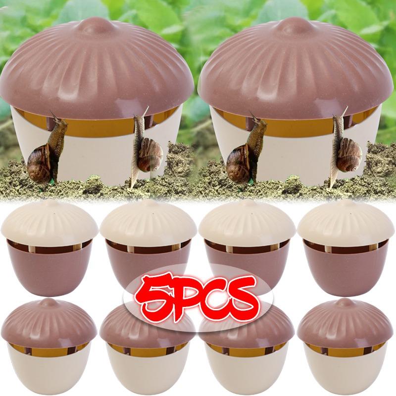 Reusable Snail Trap Catcher Garden Slug Cage Pests Trapper Household Garden Farm Protector Supplies for Plant Growing Protection