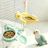 Bite Resistant Parrot Feeding Station Pole Anti-Splash Bird Feeding Dish  Bird Feeding