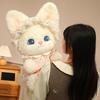 Cartoon Cat Squirrel Rabbit Plush Toy With Pp Cotton Filling For Kids Birthday Gift