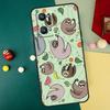Sloth Animal Cute For Realme C75 C61 C67 C63 C71 C55 C51 C65 C53 GT6 GT7 15 Pro 10 11 12 13 14 Pro Plus Case
