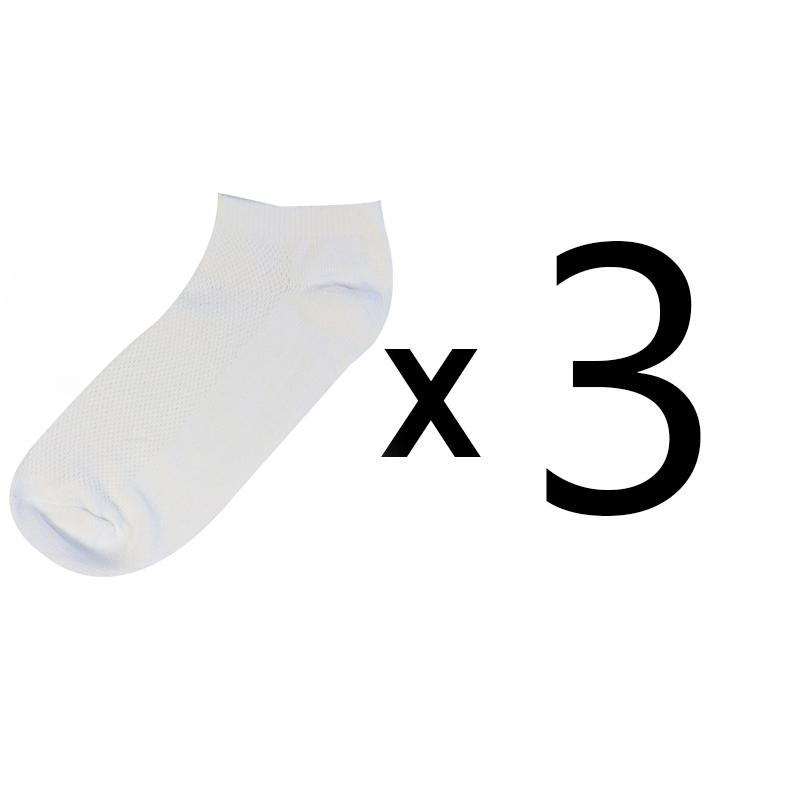 6Pcs=3Pairs/Lot Solid Mesh Men's Socks Short Invisible Ankle Summer Cotton Breathable Thin Male Boat Plus Size Eu 38-47