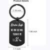 Valentine's Day Gifts for Him Men - Drive Safe Keychain Boyfriend Gifts Boyfriend Husband Gifts from Girlfriend Wife