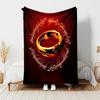 1pc Blanket The Lord of the Rings2 Print Design, Lightweight Blanket for Sofa, Bed- Soft &Warm, Gift for All Seasons like Christmas, Halloween