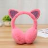 Earmuffs Skin-friendly Cats Ears Design Plush Winter Warm Cats Ear Muffs for Outdoor