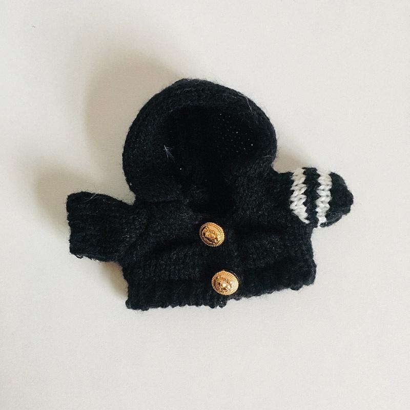 בגדי בובת קטיפה ויניל חמודה 17 ס"מ קופסה עיוורת - תליון LaBuBu שמלת אביזרים