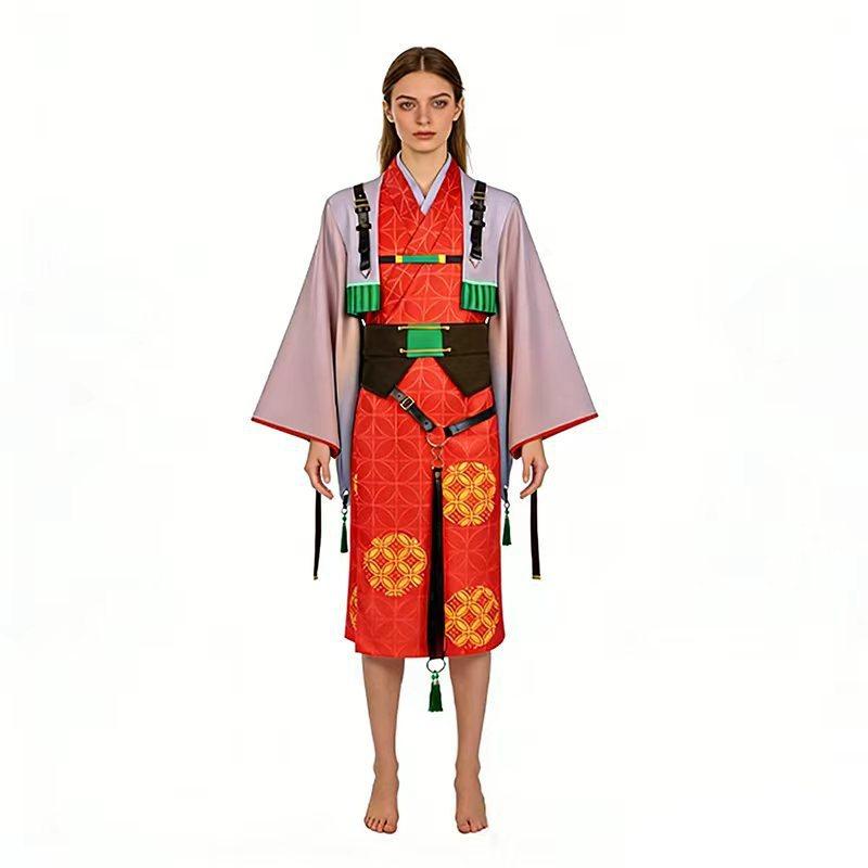 Demon Slayer Kimetsu No Yaiba Cosplay Outfit For Men With Polyester Material For Anime Convention