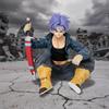 Anime Trunks Action Figure Anime Super Saiyan Sitting Torankusu PVC Model Doll Statue Collectible Toy