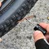 Portable Bike Tubeless Tire Repair Kit Tyre Drill Puncture Urgent Glue Repair Rubber Stripe Bike Maintenance Puncture Road Bike